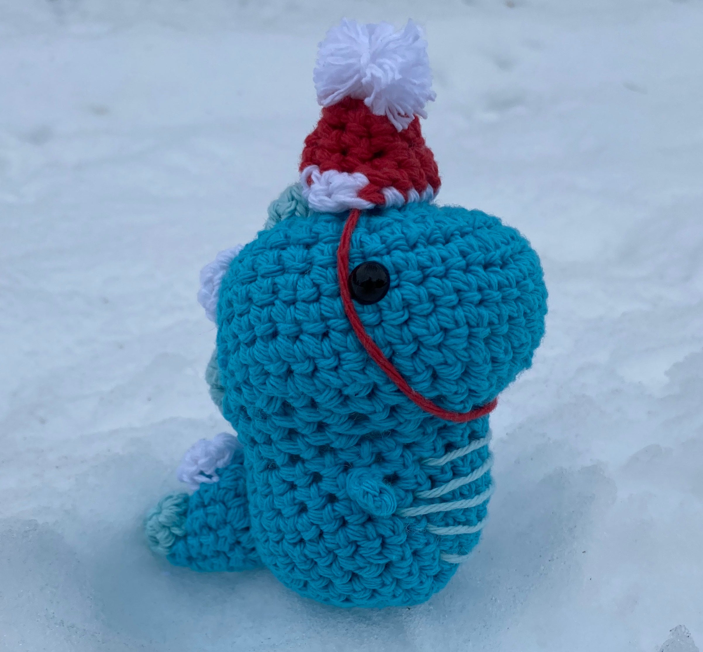 The “Santa-saurus Rex” Dinosaur