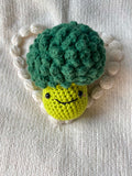 Brody the Broccoli – Textured & Topped Crochet Vegetable Plush