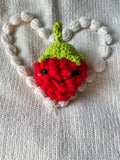 Ruby the Raspberry – Textured & Sweet Crochet Berry Plush