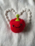 Piper the Pepper – Vibrant Red Crochet Bell Pepper