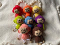 Dangling Monkey Keychains