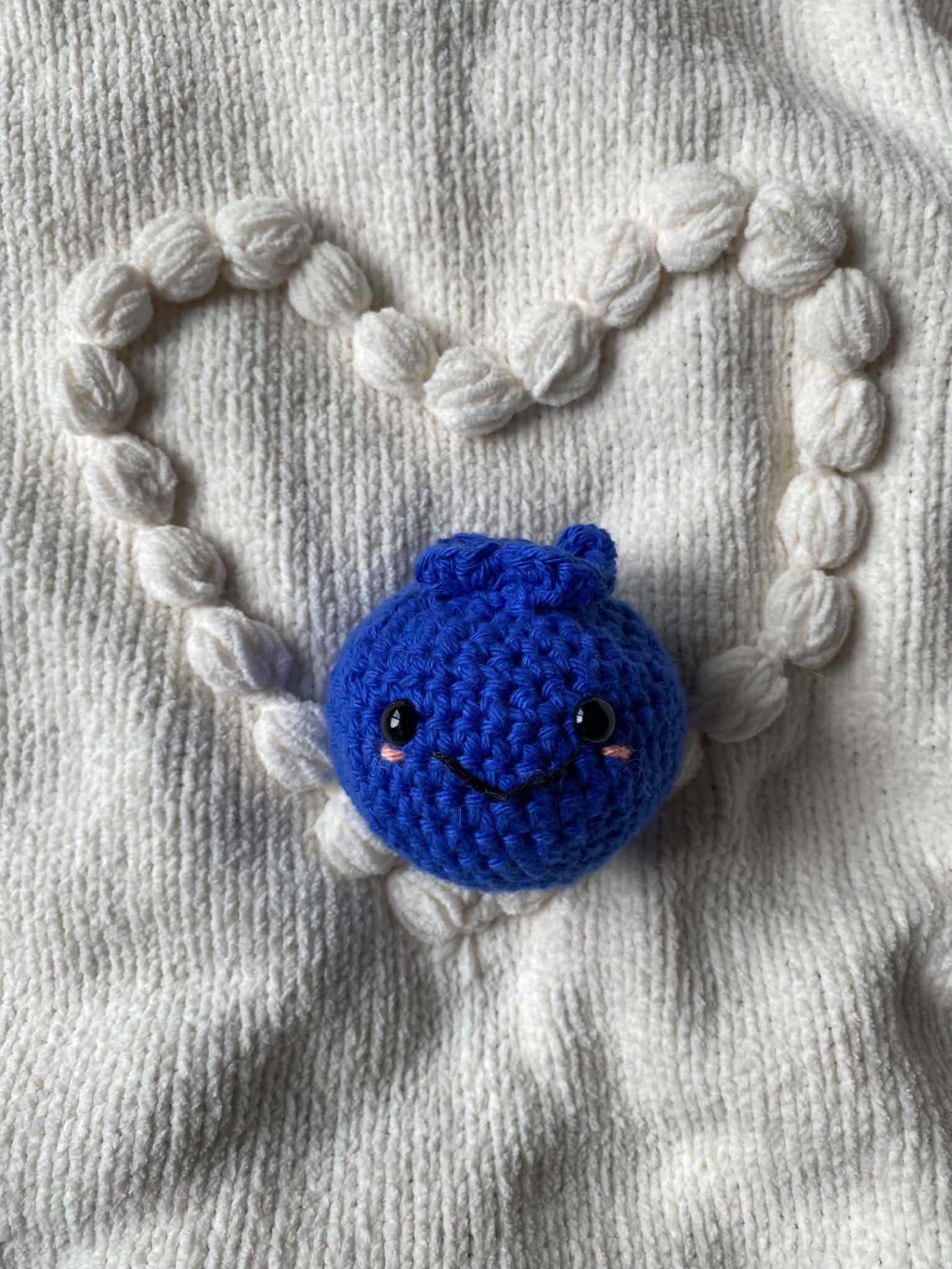 Bernie the Blueberry – Sweet & Round Crochet Amigurumi