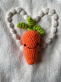 Casey the Carrot – Rooted in Joy Crochet Vegetable Plush